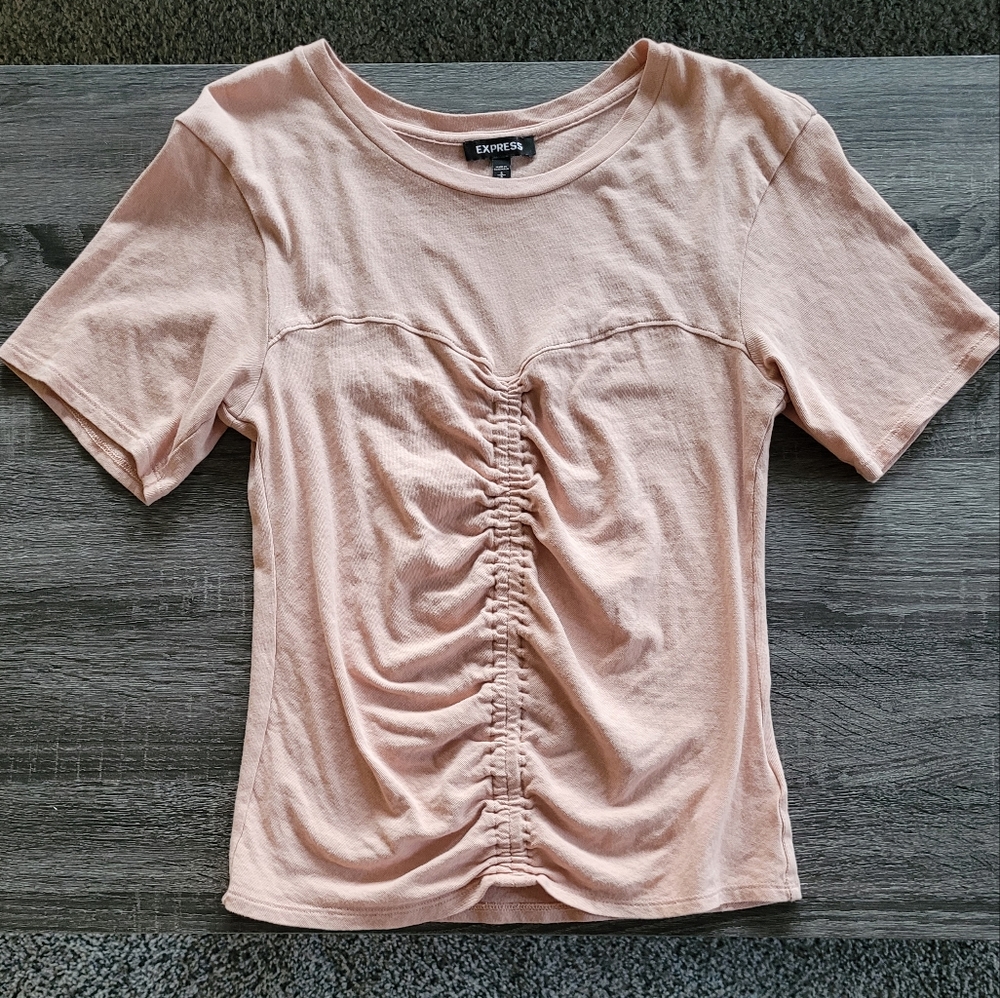 Express Ruched Front Top